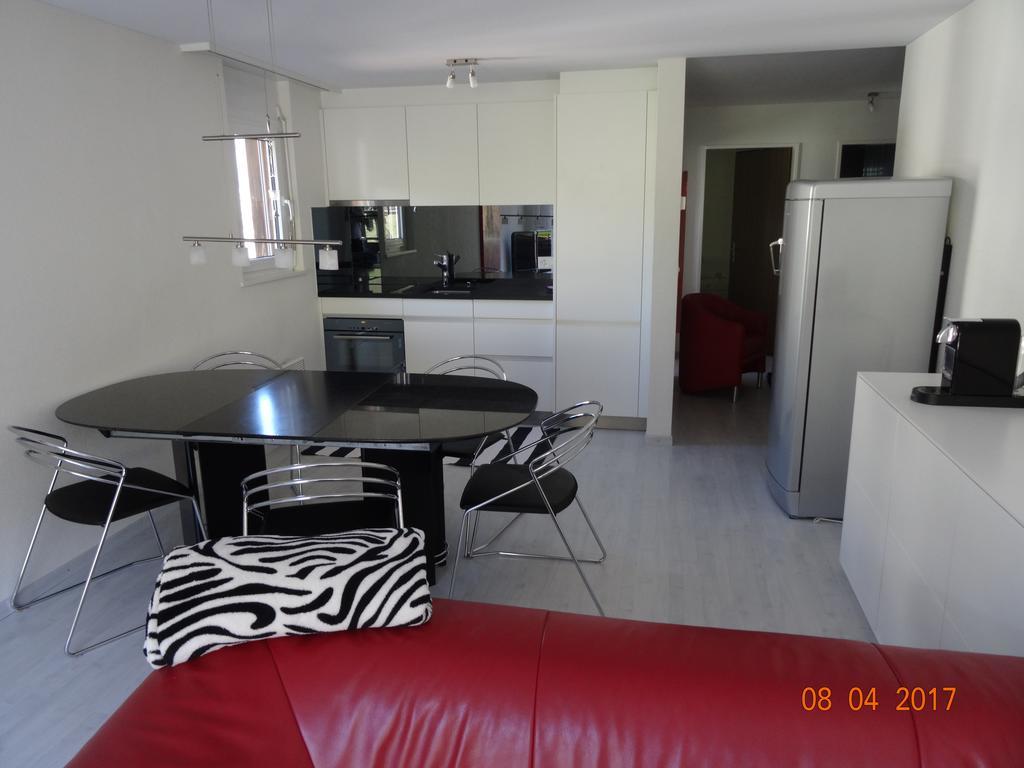 Apartamento Haus Montanara Unterbäch Exterior foto